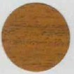 Заглушка самоклеящаяся, цвет Орех гварнери (1549), эксцентрик, D17 (70 шт/лист) (Орех гварнери/D17U1549)