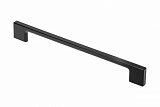 Ручка скоба, коллекция "Air", 192 мм, цвет черный матовый (AS005-192BL)